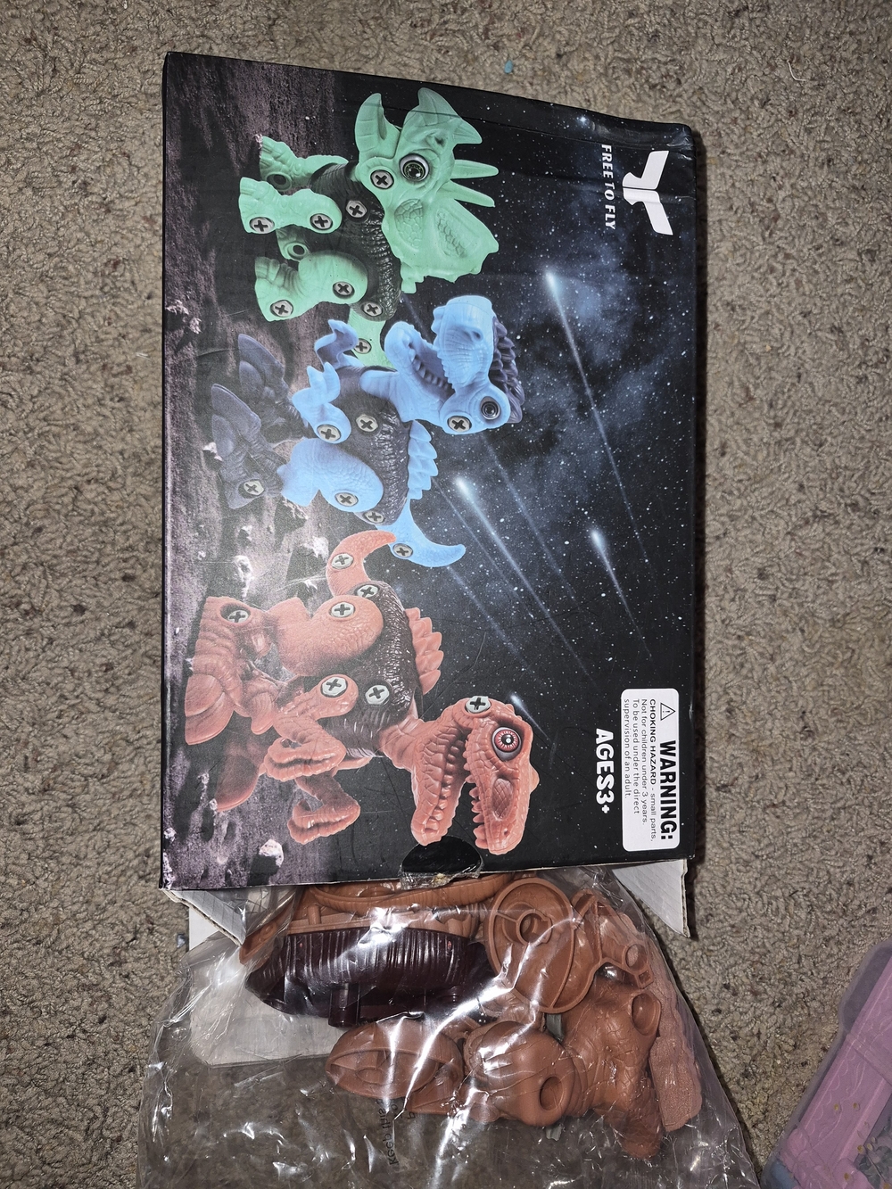 Kids Buildable Dino Toy Set